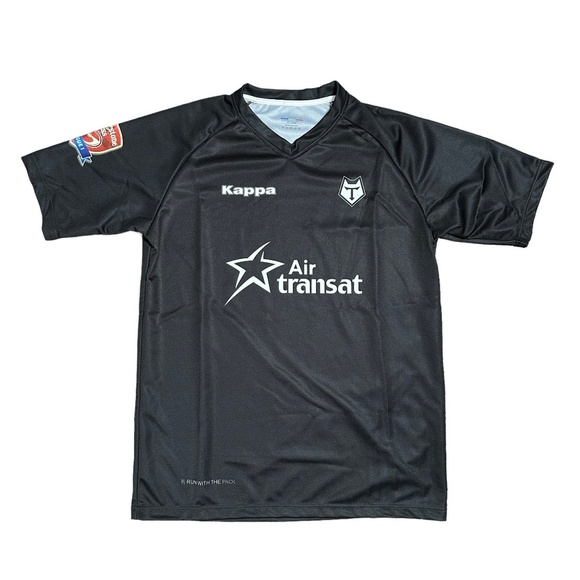 Kappa Other - Kappa Toronto Wolfpack 2017 Rugby Kingstone Press League 1 Black Jersey Mens 2XL